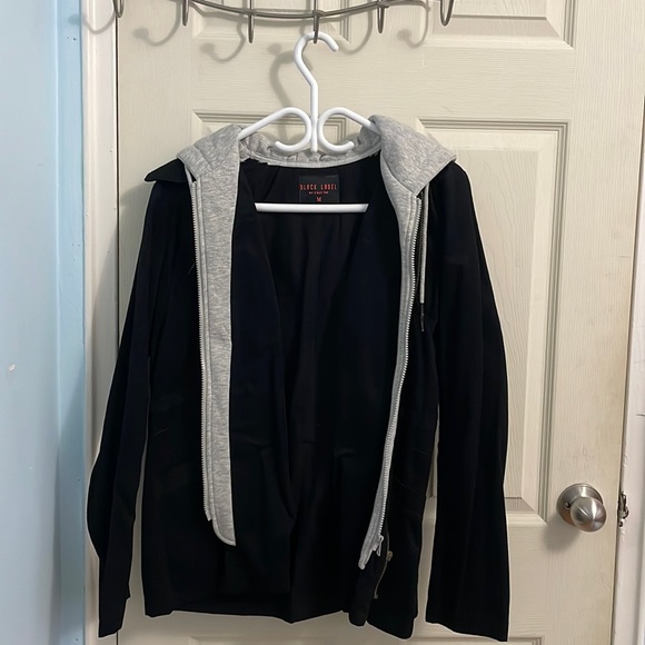 Black Label Hooded Utility Jacket - Picture 1 of 4